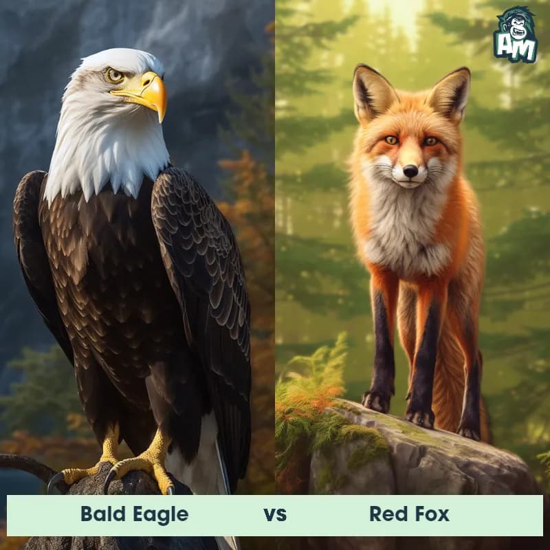 Bald Eagle vs Red Fox - Animal Matchup Bald Eagle vs Red Fox - Animal Matchup
