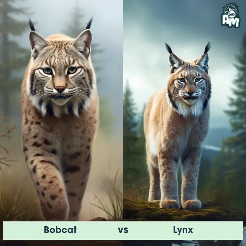 Bobcat vs Lynx - Animal Matchup Bobcat vs Lynx - Animal Matchup