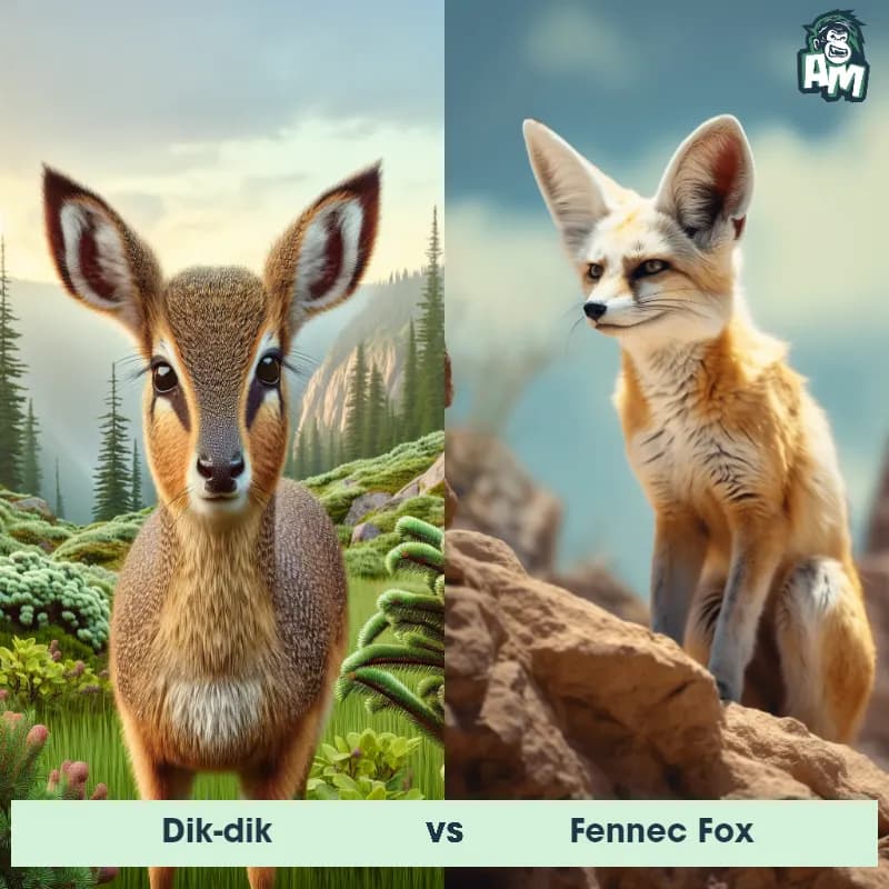 Dik-dik vs Fennec Fox - Animal Matchup Dik-dik vs Fennec Fox - Animal Matchup
