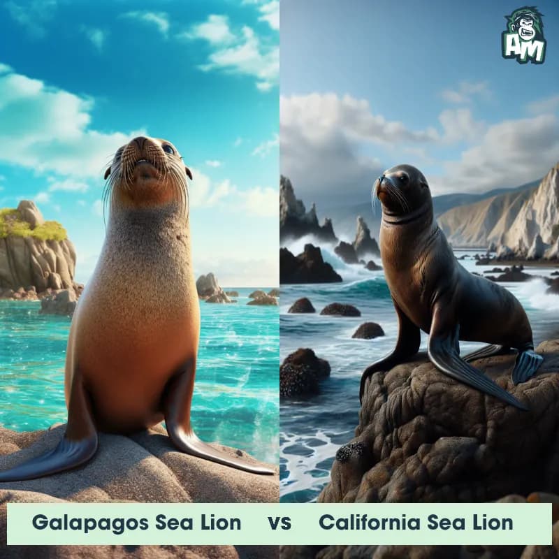 Galapagos Sea Lion vs California Sea Lion - Animal Matchup Galapagos Sea Lion vs California Sea Lion - Animal Matchup