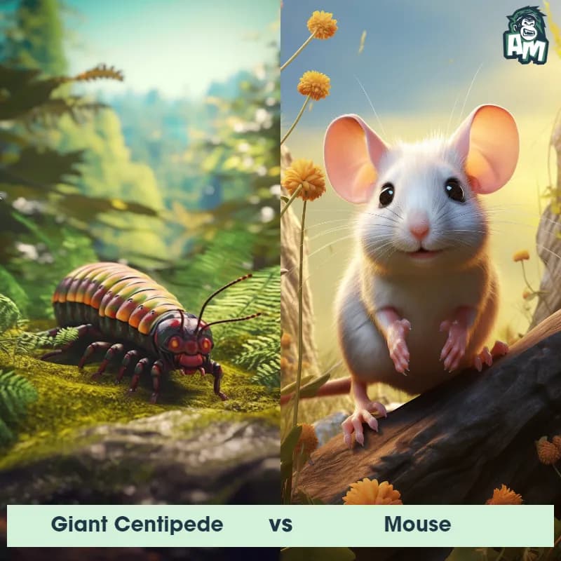 Giant Centipede vs Mouse - Animal Matchup Giant Centipede vs Mouse - Animal Matchup