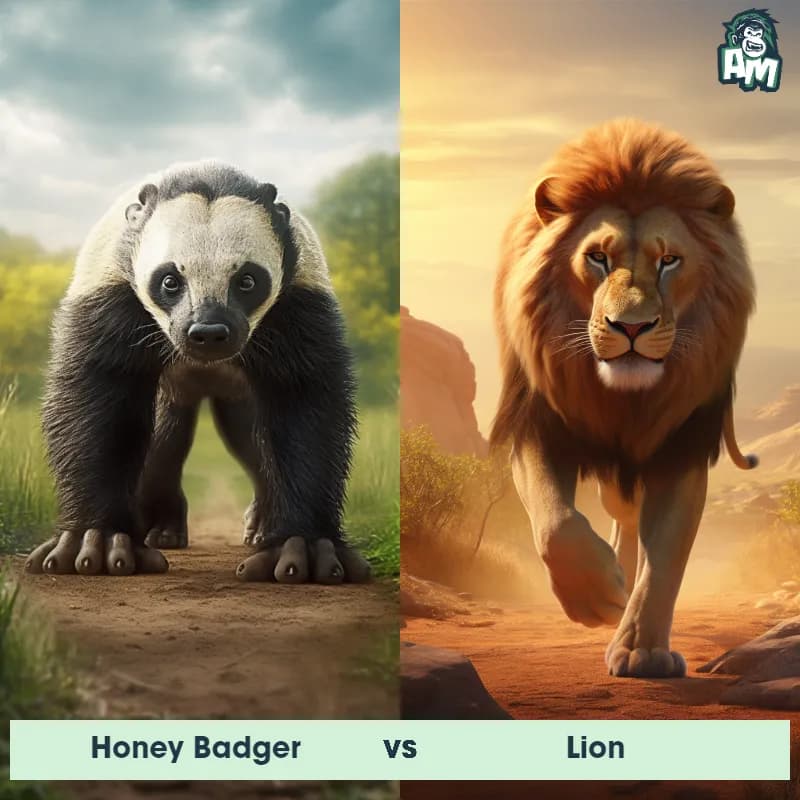 Honey Badger vs Lion - Animal Matchup Honey Badger vs Lion - Animal Matchup