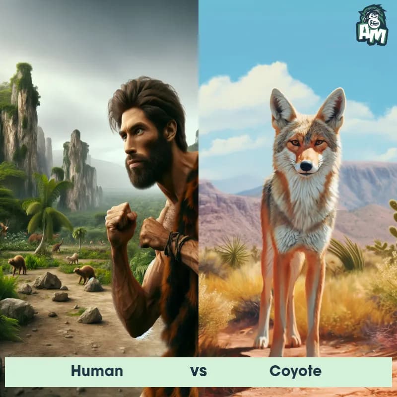 Human vs Coyote - Animal Matchup Human vs Coyote - Animal Matchup