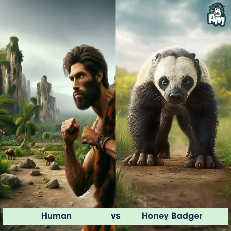 Human vs Honey Badger - Animal Matchup Human vs Honey Badger - Animal Matchup