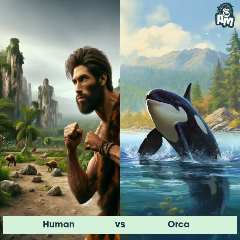 Human vs Orca - Animal Matchup Human vs Orca - Animal Matchup