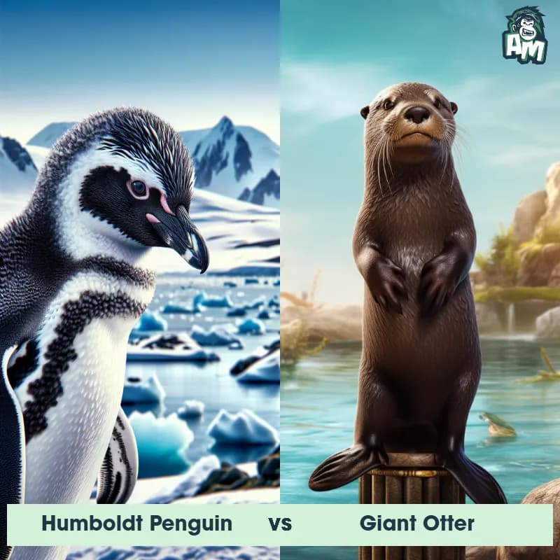 Humboldt Penguin vs Giant Otter - Animal Matchup Humboldt Penguin vs Giant Otter - Animal Matchup