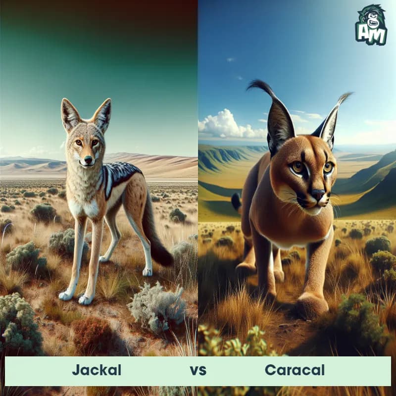 Jackal vs Caracal - Animal Matchup Jackal vs Caracal - Animal Matchup