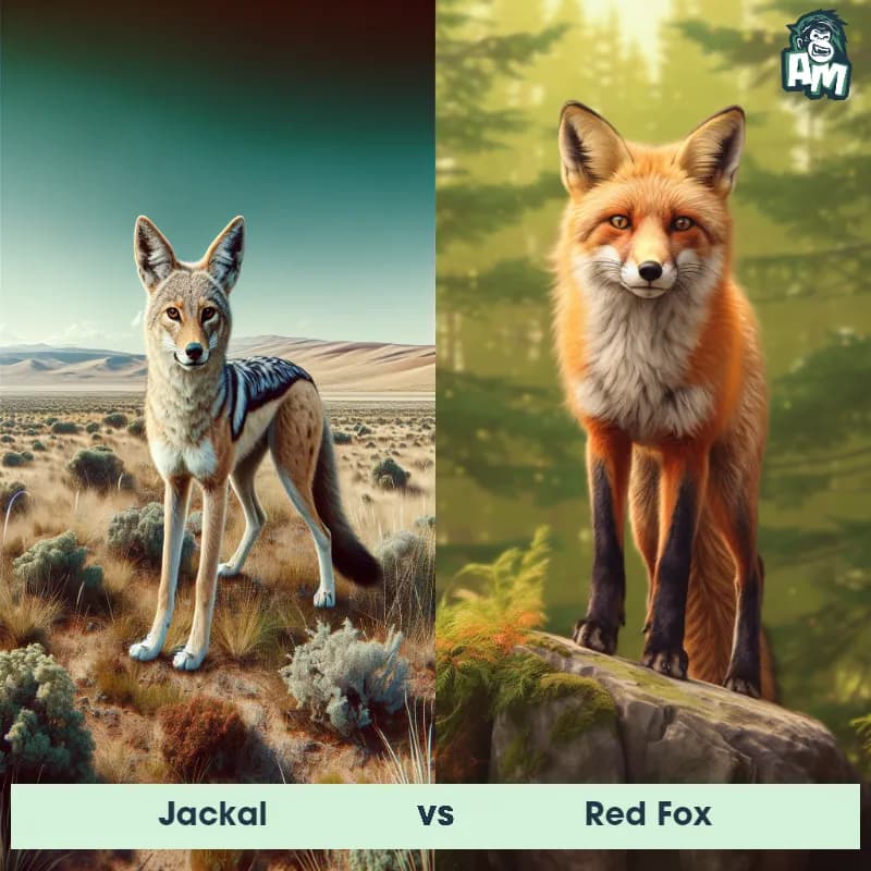Jackal vs Red Fox - Animal Matchup Jackal vs Red Fox - Animal Matchup