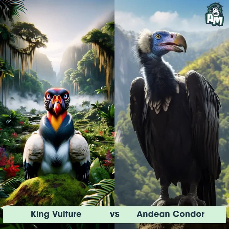 King Vulture vs Andean Condor - Animal Matchup King Vulture vs Andean Condor - Animal Matchup