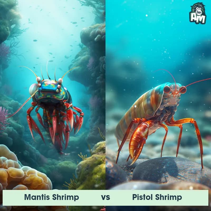 Mantis Shrimp vs Pistol Shrimp - Animal Matchup Mantis Shrimp vs Pistol Shrimp - Animal Matchup
