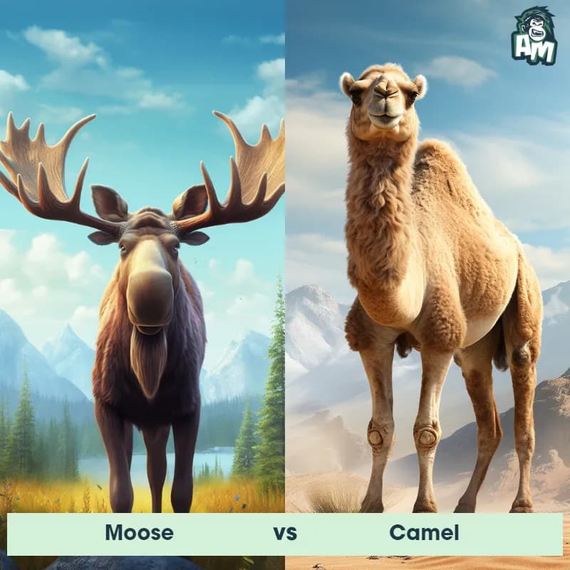 Moose vs Camel - Animal Matchup Moose vs Camel - Animal Matchup
