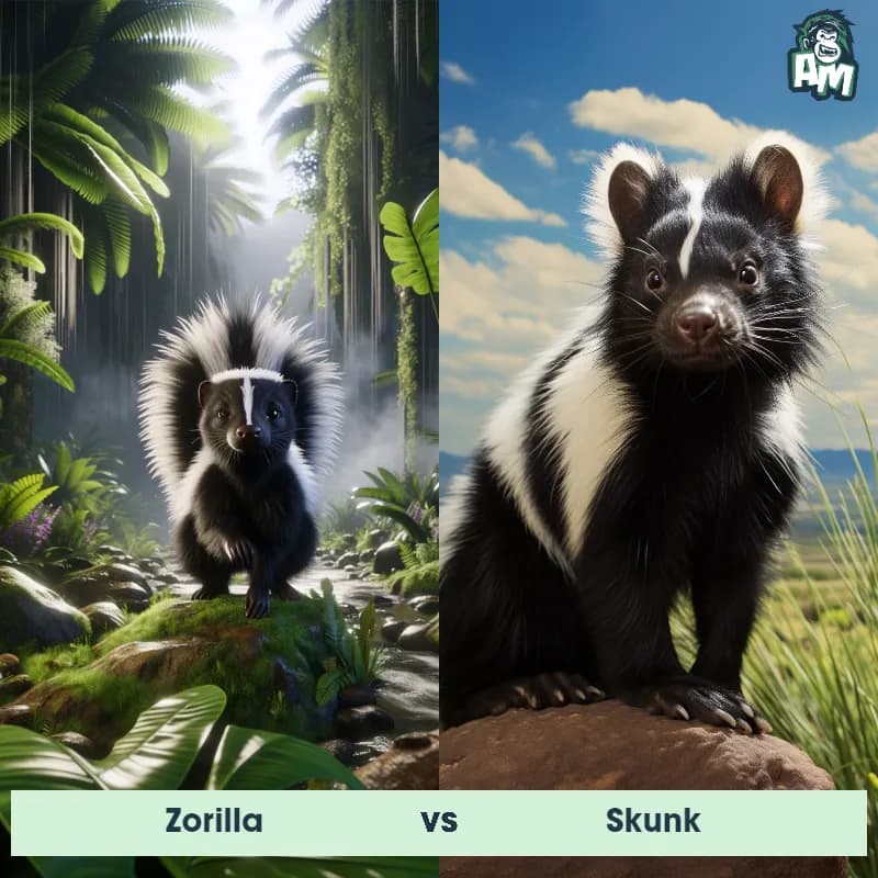 Zorilla vs Skunk - Animal Matchup Zorilla vs Skunk - Animal Matchup